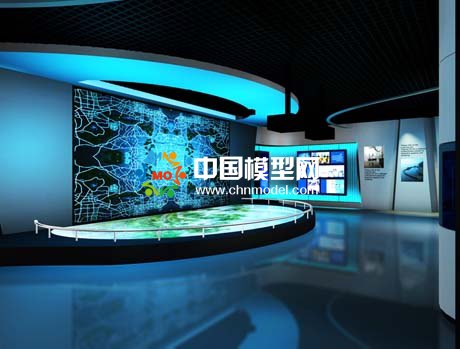 電子沙盤廣泛應用與多類別的科技展示廳，效果突出